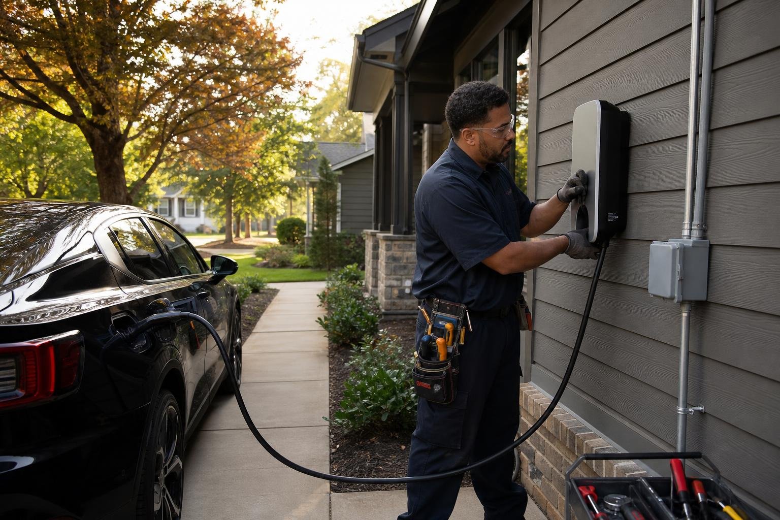 Nissan EV Charger Installation